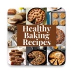 healthy baking recipes android application logo